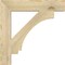 Ekena Millwork Imperial Block Rough Sawn Bracket, Douglas Fir, 4"W x 24"D x 24"H BKT04X24X24IMP05RDF - alternate 2